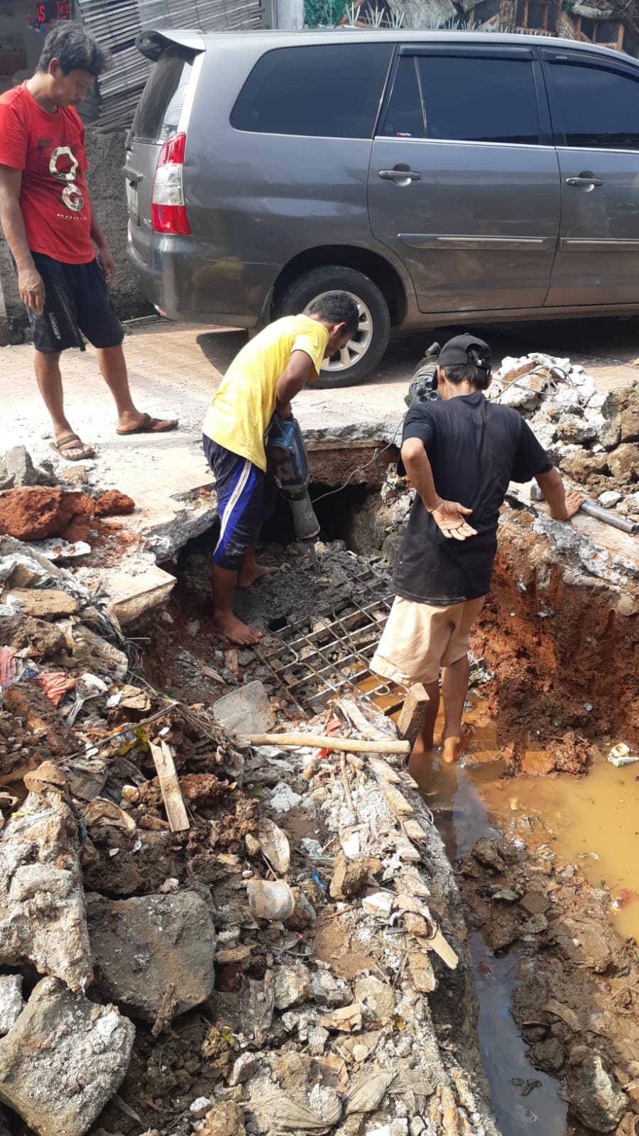 Konstruksi Galaxy Intranusa - Pekerjaan jalan beton berkualitas