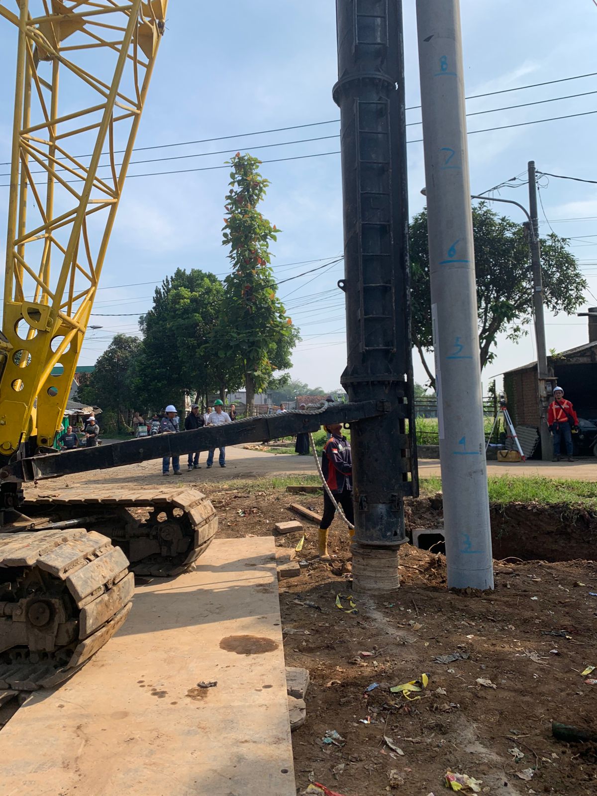 PT. Galaxy Intranusa - Pembangunan dan penataan area pemakaman