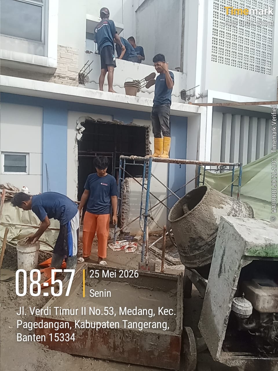 Dokumentasi proyek konstruksi PT. Galaxy Intranusa - foto 9